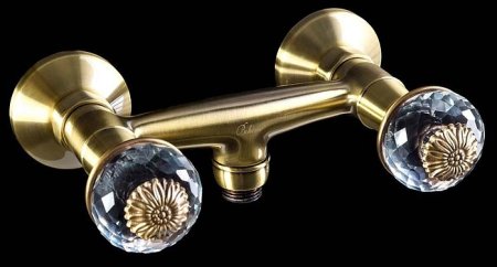 Смеситель для душа Boheme Flora 314-FL Бронза 