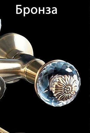 Смеситель для душа Boheme Flora 314-FL Бронза 