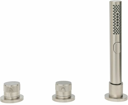 Смеситель на борт ванны Allen Brau Priority 5.31007-BN Брашированный никель 