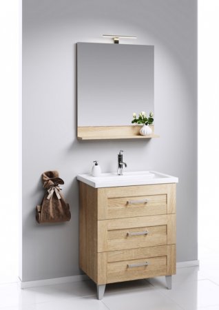 Тумба под раковину Aqwella Фостер 70 FOS01073DS Дуб сонома 