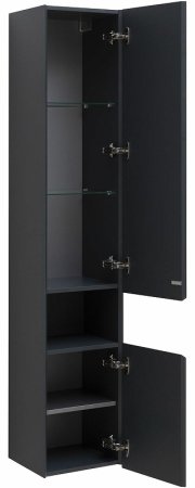 Шкаф пенал Allen Brau Infinity 35 R 1.21009.AM подвесной Антрацит матовый 