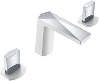 Смеситель для раковины Boheme Venturo 150-WCR-ICE Белый Хром