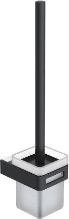 Ершик для унитаза Boheme Q 10954-CR-B Черный Хром 
