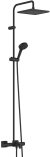 Душевая система Hansgrohe Vernis Shape 26900670 с термостатом Черная матовая 