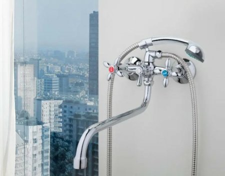 Смеситель для ванны Frap H27 F2227 универсальный Хром 