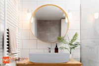 Раковина накладная из литьевого мрамора Marmaro Верона 60х40 см.