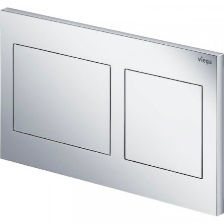 Инсталляция Viega Prevista Dry 792596, для подвесного унитаза, с клавишей смыва Visign for Style 21 хром (Виега) 