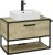 Тумба под раковину Aquaton Лофт Фабрик 80 1A242401LTDU0 подвесная Дуб эндгрейн 