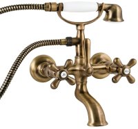 Смеситель для ванны Paini Liberty 17F3105KM Старая бронза