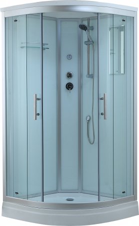 Душевая кабина Timo Standart T-6609 S профиль серебристый матовый 