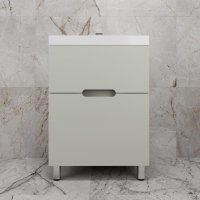 Тумба напольная Style Line "Матис 60" под ASTI 60 (2 ящика), ОЛИВА, ЭМАЛЬ