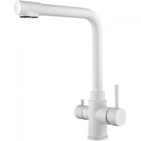 Cмеситель для кухни под фильтр HANSEN H15085F Белый
