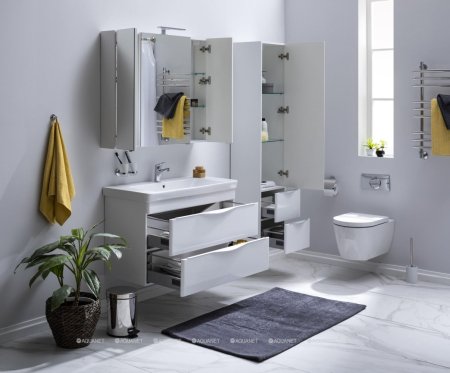 Зеркало-шкаф Aquanet Орлеан 105 белый 