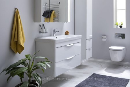 Зеркало-шкаф Aquanet Орлеан 105 белый 