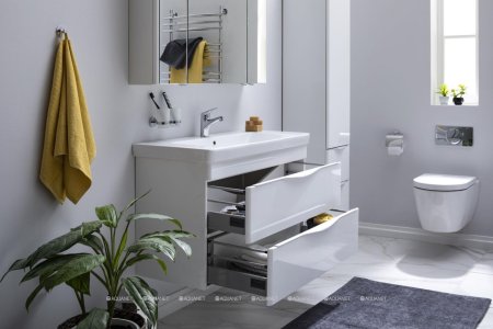 Зеркало-шкаф Aquanet Орлеан 105 белый 