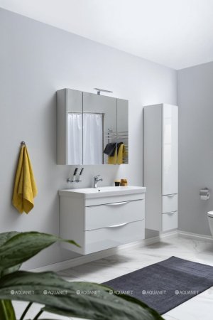 Зеркало-шкаф Aquanet Орлеан 105 белый 