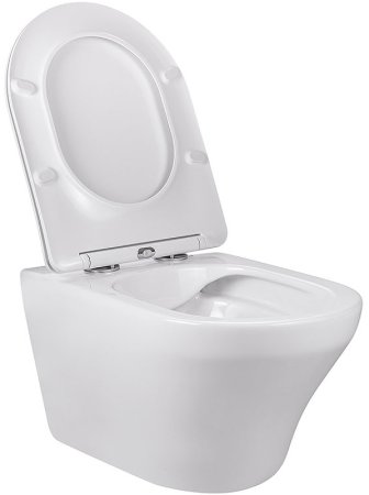 Унитаз Vincea Edge-M Rimless VT1-37 подвесной с сиденьем Микролифт 