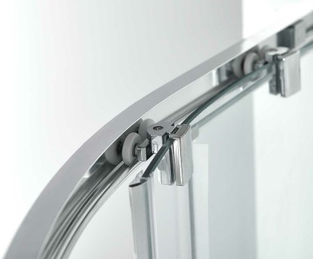 Душевой уголок Vincea Alpha 90x90 VSQ-3AL900MT профиль Хром стекло текстурное 