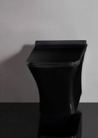 Унитаз подвесной CeramaLux TR2024-18 черный глянцевый