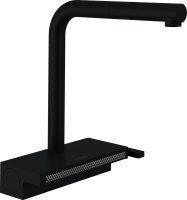 Смеситель Hansgrohe Aquno Select M81 73836670 для кухонной мойки, матовый черный