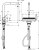 Смеситель Hansgrohe Aquno Select M81 73836670 для кухонной мойки, матовый черный 