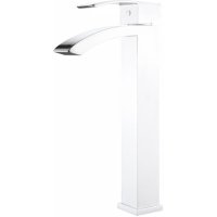 Смеситель для накладной раковины Ganzer GZ44012F Белый / Хром