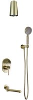 Душевая система Bronze de Luxe Scandi 14582-501BR Бронза