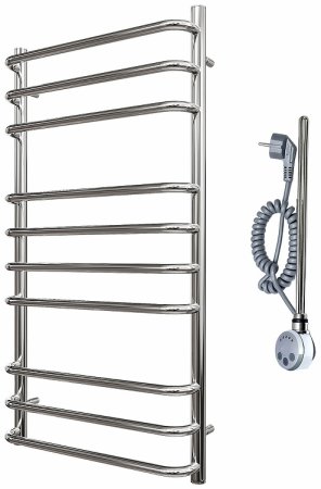 Электрический полотенцесушитель Point Нептун PN09150E П10 500x1000 левый/правый Хром 