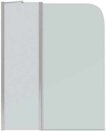 Шторка на ванну Bravat Alfa 110х135 