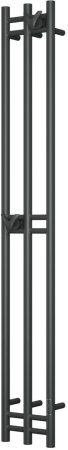 Полотенцесушитель электрический (I-образный) Bauedge Stella DB-0062, 25x160 см 