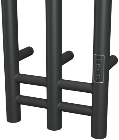 Полотенцесушитель электрический (I-образный) Bauedge Stella DB-0062, 25x160 см 