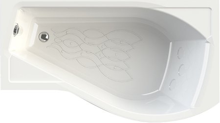 Акриловая ванна Radomir Vannesa Миранда R 168x95 