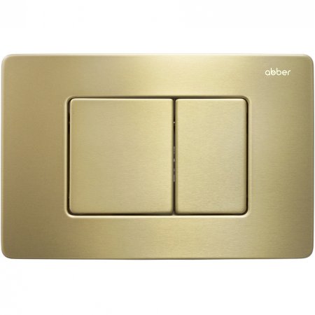 Клавиша смыва Abber AC0120MMG Золото матовое 