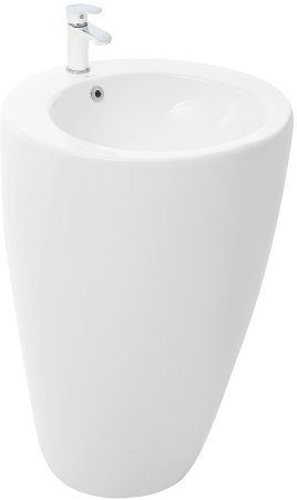 Раковина WeltWasser Leerbach 3838 GL-WT 38 10000005489 Белый глянец 