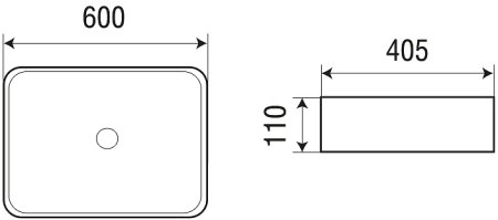 Раковина-чаша WeltWasser Elbach 2174 MP 60 10000004510 Розовая матовая 