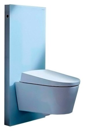 Сантехнический модуль для подвесных и напольных унитазов Geberit Monolith Plus 131.221.SI.1 с подсве 