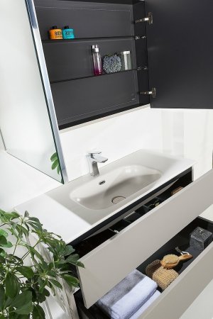 Зеркальный шкаф Boheme Armadi Art Vallessi 80 547-C с подсветкой Кашемир матовый 