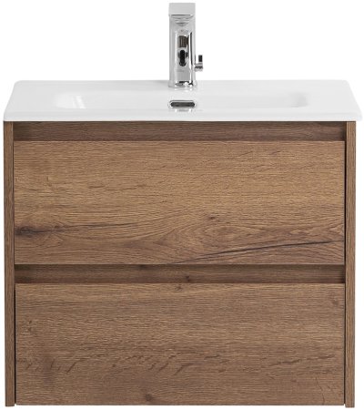 Тумба с раковиной BelBagno KRAFT 39-500/390-2C-SO-RT Rovere Tabacco 
