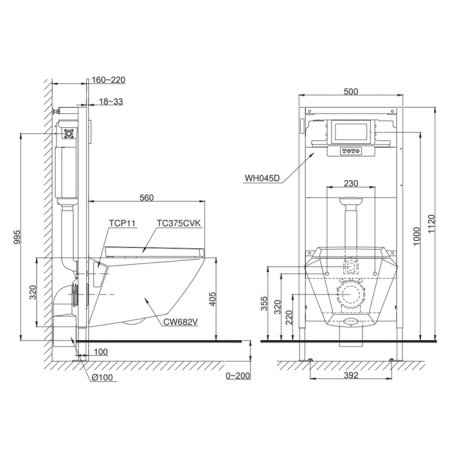 Унитаз подвесной Toto Jewelhex CW682E#XW 