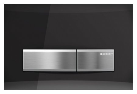 Кнопка смыва Geberit Sigma 50 115.788.SD.5 зеркальное дымчатое стекло 