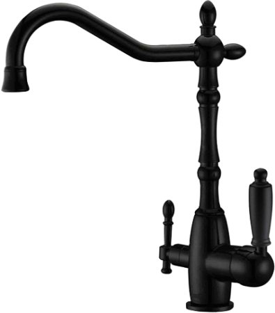 Смеситель для кухонной мойки Zorg Clean Water ZR 312 YF-33-black 