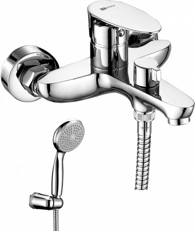 Смеситель Lemark Nero LM0214C для ванны с душем 