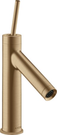 Смеситель Axor Starck 10117140 для раковины, шлифованная бронза 