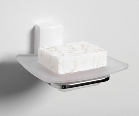 Мыльница WasserKRAFT Leine White K-5029White 