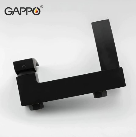 Смеситель для ванны Gappo G07-6 G3207-6 Черный матовый 