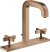 Смеситель Axor Citterio 39134310 для раковины, шлифованное красное золото 