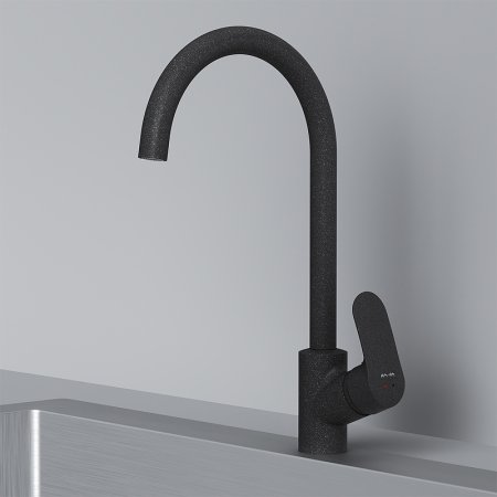 Смеситель для кухни AM.PM Like F8007122 Черный 