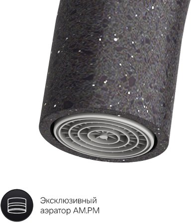 Смеситель для кухни AM.PM Like F8007122 Черный 