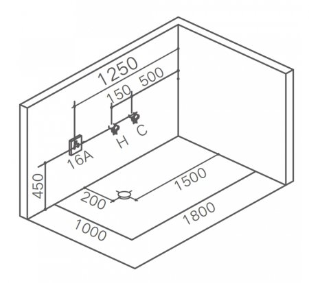 Акриловая ванна Gemy G9258 