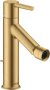 Смеситель Axor Starck 10214250 для биде, шлифованное золото 